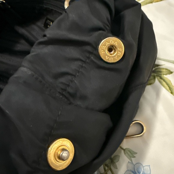 Prada tessuto nylon bauletto bow bag crossbody - Picture 10 of 16